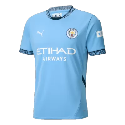 Manchester City Home Soccer Jersey 2024/25 - buybasketballnow