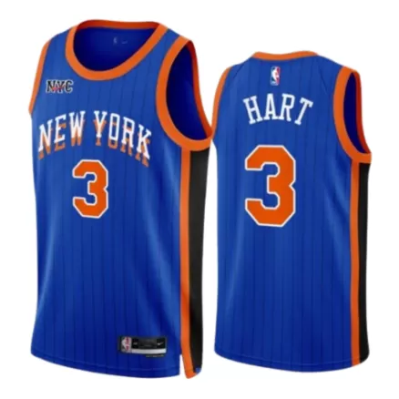Men's Josh Hart #3 New York Knicks Swingman NBA Jersey - City Edition 2023/24 - buybasketballnow