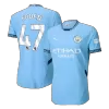 Authentic FODEN #47 Manchester City Home Soccer Jersey 2024/25 - buybasketballnow