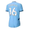 Authentic RODRIGO #16 Manchester City Home Soccer Jersey 2024/25 - buybasketballnow