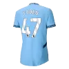 Authentic FODEN #47 Manchester City Home Soccer Jersey 2024/25 - buybasketballnow