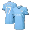 Authentic DE BRUYNE #17 Manchester City Home Soccer Jersey 2024/25 - buybasketballnow