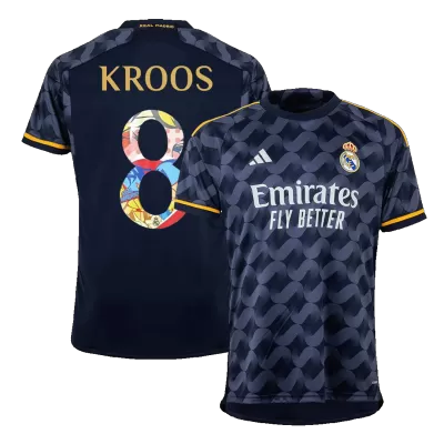 KROOS #8 Real Madrid Away Soccer Jersey 2023/24 - Sen2 Font - buybasketballnow