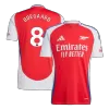 ØDEGAARD #8 Arsenal Home Soccer Jersey 2024/25 - buybasketballnow