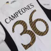 CAMPEONES #36 Real Madrid Home Soccer Jersey 2023/24 - buybasketballnow