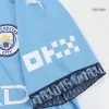 Manchester City Home Soccer Jersey Kit(Jersey+Shorts) 2024/25 - buybasketballnow