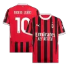 RAFA LEÃO #10 AC Milan Home Soccer Jersey 2024/25 - buybasketballnow