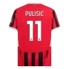 PULISIC #11 AC Milan Home Soccer Jersey 2024/25 - buybasketballnow