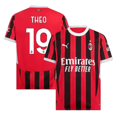 THEO #19 AC Milan Home Soccer Jersey 2024/25 - buybasketballnow