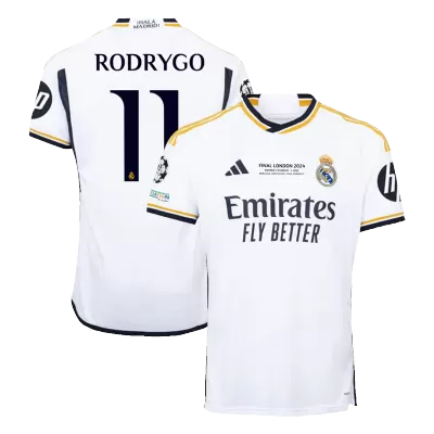 RODRYGO #11 Real Madrid Home Soccer Jersey 2023/24 - UCL FINAL - buybasketballnow