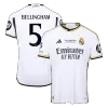 Authentic BELLINGHAM #5 Real Madrid Home Soccer Jersey 2023/24 - UCL FINAL - buybasketballnow