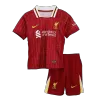 Kid's Liverpool Home Soccer Jersey Kit(Jersey+Shorts) 2024/25 - buybasketballnow