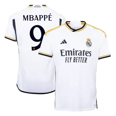 MBAPPÉ #9 Real Madrid Home Soccer Jersey 2023/24 - buybasketballnow