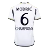 MODRIĆ #6 CHAMPIONS Real Madrid Home Soccer Jersey 2023/24 - buybasketballnow