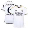 CARVAJAL #6 CHAMPIONS Real Madrid Home Soccer Jersey 2023/24 - buybasketballnow