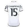 CHAMPIONS #15 Real Madrid Home Soccer Jersey 2023/24 - UCL FINAL - buybasketballnow