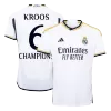 KROOS #6 CHAMPIONS Real Madrid Home Soccer Jersey 2023/24 - buybasketballnow