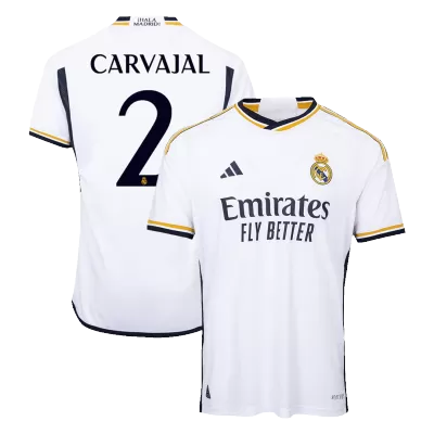 Authentic CARVAJAL #2 Real Madrid Home Soccer Jersey 2023/24 - buybasketballnow