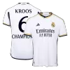 Authentic KROOS #6 CHAMPIONS Real Madrid Home Soccer Jersey 2023/24 - buybasketballnow