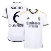 NACHO #6 CHAMPIONS Real Madrid Home Soccer Jersey 2023/24 - buybasketballnow