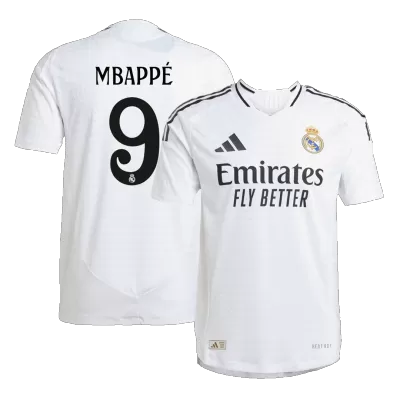 Authentic MBAPPÉ #9 Real Madrid Home Soccer Jersey 2024/25 - buybasketballnow