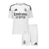 Kid's MBAPPÉ #9 Real Madrid Home Soccer Jersey Kit(Jersey+Shorts) 2024/25 - buybasketballnow