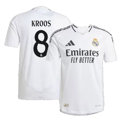 Authentic KROOS #8 Real Madrid Home Soccer Jersey 2024/25 - buybasketballnow