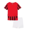 Kid's AC Milan Home Soccer Jersey Kit(Jersey+Shorts) 2024/25 - buybasketballnow