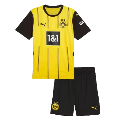 Kid's Borussia Dortmund Home Soccer Jersey Kit(Jersey+Shorts) 2024/25 - buybasketballnow