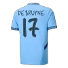 DE BRUYNE #17 Manchester City Home Soccer Jersey 2024/25 - UCL - buybasketballnow