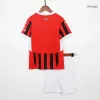 Kid's AC Milan Home Soccer Jersey Kit(Jersey+Shorts) 2024/25 - buybasketballnow