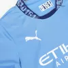 Kid's Manchester City Home Soccer Jersey Kit(Jersey+Shorts) 2024/25 - buybasketballnow