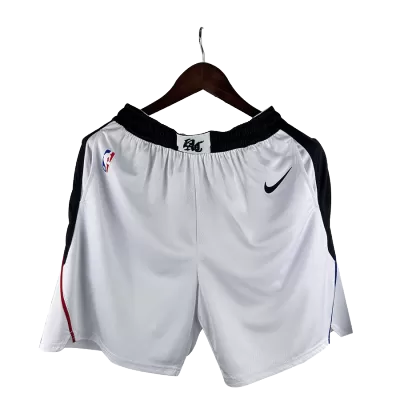 Men's Los Angeles Clippers JORDAN AJ Series NBA Black American Shorts - buybasketballnow