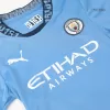 Kid's Manchester City Home Soccer Jersey Kit(Jersey+Shorts) 2024/25 - buybasketballnow