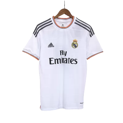 Retro 2013/14 Real Madrid Home Soccer Jersey - buybasketballnow