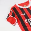 Kid's AC Milan Home Soccer Jersey Kit(Jersey+Shorts) 2024/25 - buybasketballnow