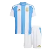 Kid's Argentina Home Soccer Jersey Kit(Jersey+Shorts) Copa America 2024 - buybasketballnow