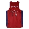 Men's 24 Olympic Games US Team Red Hot Press Swingman NBA custom Jersey - City Edition - buybasketballnow