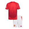 Kid's Manchester United Home Soccer Jersey Kit(Jersey+Shorts) 2024/25 - buybasketballnow