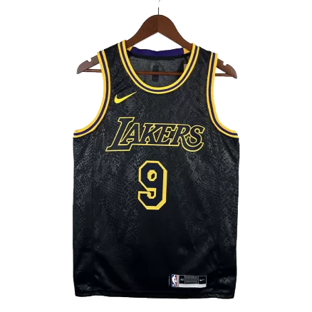 Men's JAMES JR. #9 Los Angeles Lakers Swingman Snake Pattern NBA Jersey 2024 - buybasketballnow