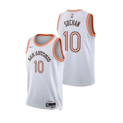 Men's Jeremy Sochan #10 San Antonio Spurs Swingman NBA Jersey - City Edition 2023/24 - buybasketballnow