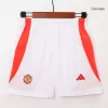 Kid's Manchester United Home Soccer Jersey Kit(Jersey+Shorts) 2024/25 - buybasketballnow