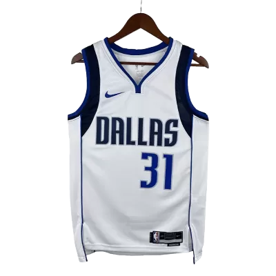 Men's  THOMPSON #31 Dallas Mavericks Swingman NBA White Jersey - Icon Edition 2022/23 - buybasketballnow