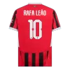 RAFA LEÃO #10 AC Milan Home Soccer Jersey 2024/25 - UCL - buybasketballnow