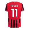 Authentic PULISIC #11 AC Milan Home Soccer Jersey 2024/25 - buybasketballnow