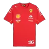 Charles Leclerc #16 Ferrari F1 Shirt 2024 Plus Size(3XL-5XL) - buybasketballnow