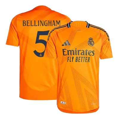 Authentic BELLINGHAM #5 Real Madrid Away Soccer Jersey 2024/25 - buybasketballnow