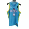 Men's 24 CLARKSON #6 Olympic Games Philippine Team Blue Swingman NBA Jersey - buybasketballnow