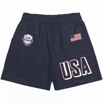 Men's 2024 USA Team Blue Swingman NBA Short - buybasketballnow