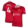 VIRGIL #4 Liverpool Home Soccer Jersey 2024/25 - buybasketballnow